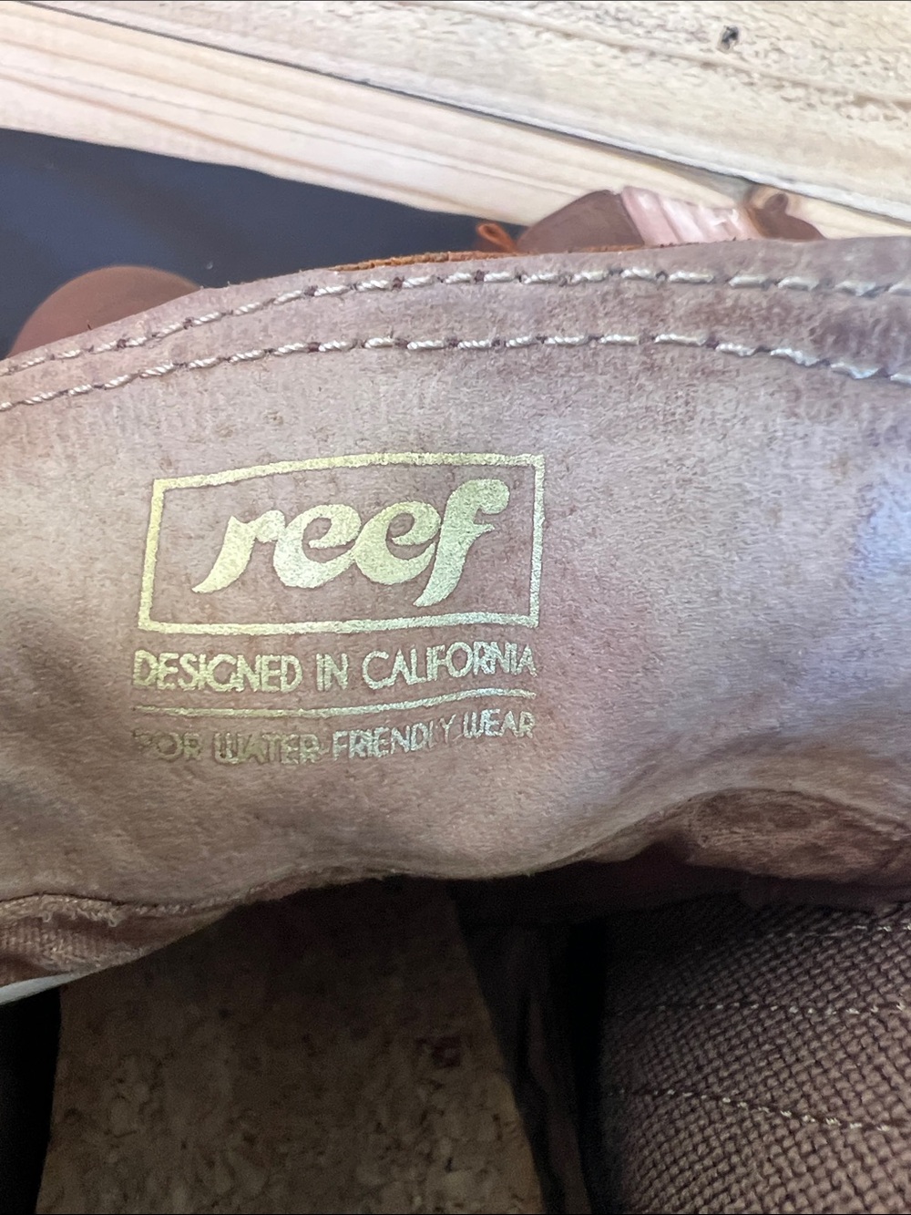 Reef Women's Brown Leather Chelsea Ankle Boots - Picture 8 of 10